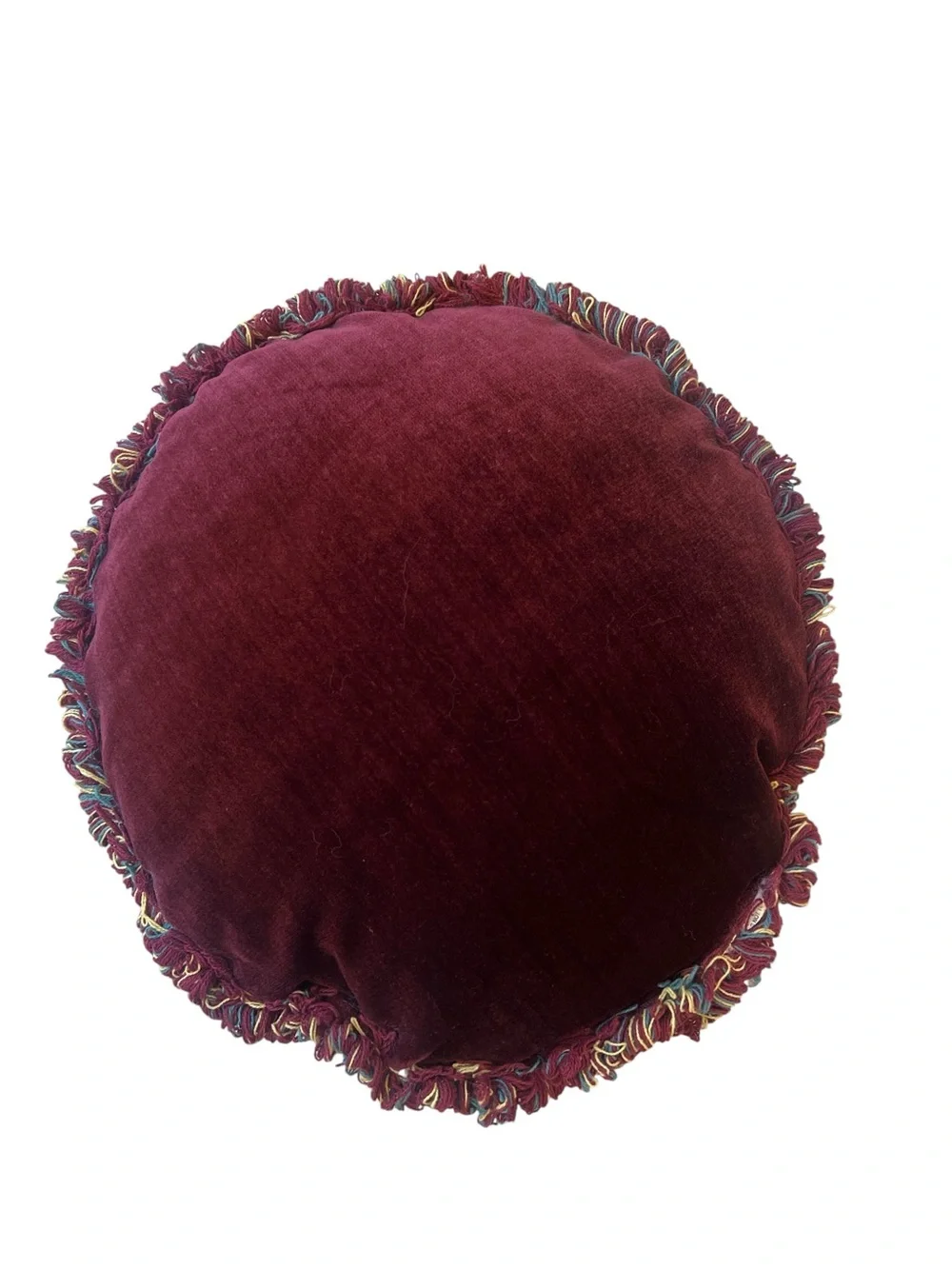 Vintage Fragonard The Swing Tapestry Round Pillow Whimsigoth Dark Cottagecore